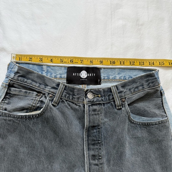 After Party by Nasty Gal Two-Tone Pants Size 27 boho/bohemio - Picture 8 of 9